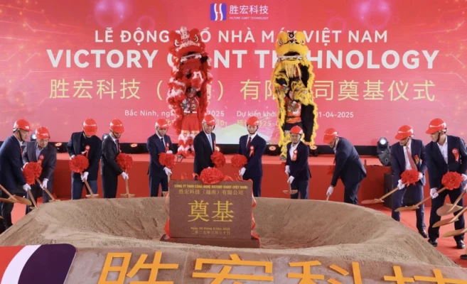 bac ninh du an fdi