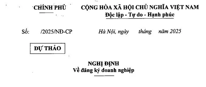 du thao dang ky doanh nghiep