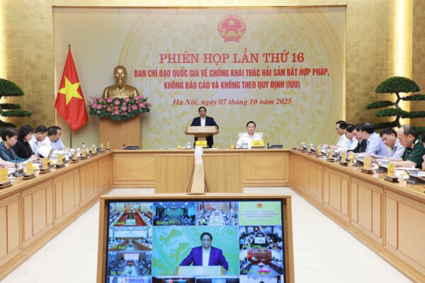thu tuong chu tri phien hop lan thu 16 cua ban chi dao quoc gia ve chong khai thac hai san bat hop phap 1