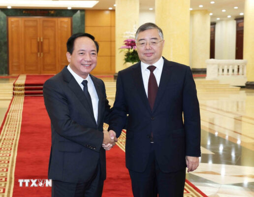 truong ban tuyen giao va dan van trung uong hoi dam voi truong ban tuyen truyen trung uong dang cong san trung quoc