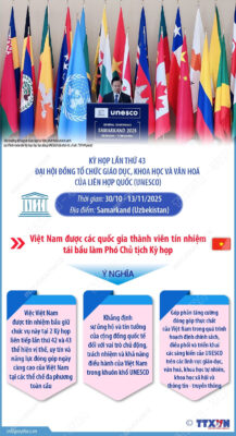 vna potal viet nam trung cu pho chu tich ky hop lan thu 43 dai hoi dong unesco 8389063
