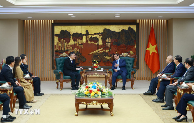 thu tuong pham minh chinh tiep chu tich tap doan texhong trung quoc 30 4