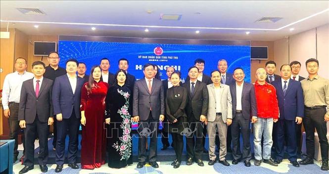 Phú Thọ xúc tiến đầu tư, mở rộng hợp tác với doanh nghiệp Trung Quốc<br>富寿省与中国企业积极促进投资、扩大合作 2 phu tho2 140426