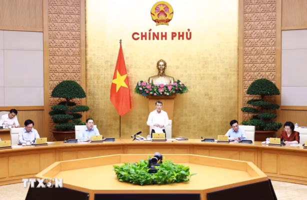thu tuong le minh hung chu tri hop thuong truc chinh phu 1