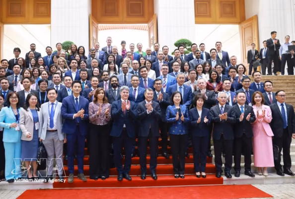thu tuong le minh hung lam viec voi doan doanh nghiep cap cao hoi dong kinh doanh hoa ky asean 8705749