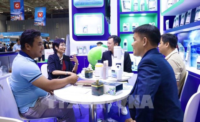 140108 khai mac trien lam quoc te khoa hoc cong nghe thuy san viet nam lan thu nhat