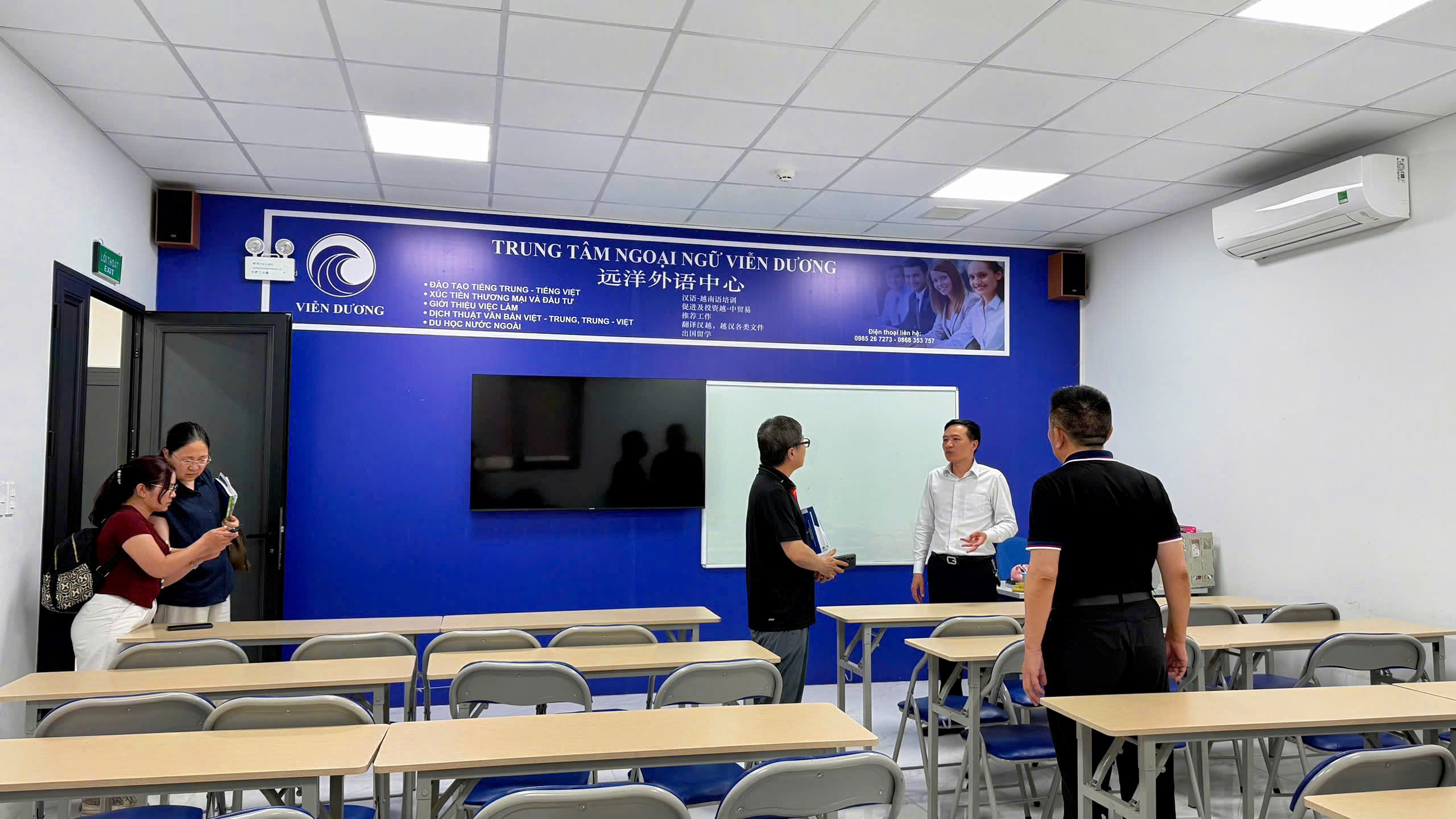 Thúc đẩy hợp tác giáo dục Hoa ngữ Việt - Trung: Trường Hoa kiều Quảng Tây thăm và làm việc tại Viễn Dương<br>推动越中文教育合作:广西华侨学校走访越南远洋 7 z7849879480758 88a0efd590c768376e7a1350a812d52b