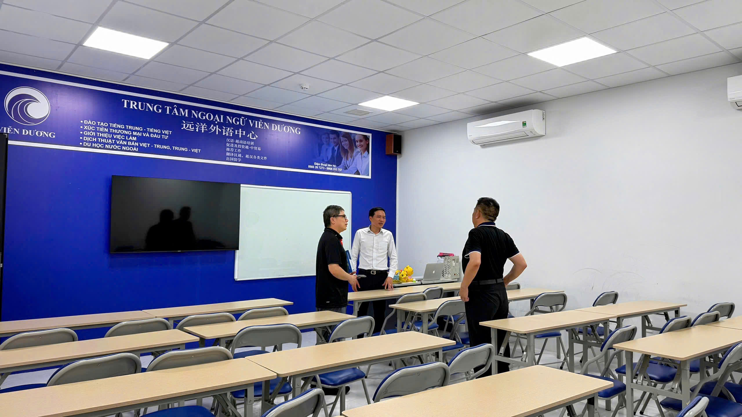 Thúc đẩy hợp tác giáo dục Hoa ngữ Việt - Trung: Trường Hoa kiều Quảng Tây thăm và làm việc tại Viễn Dương<br>推动越中文教育合作:广西华侨学校走访越南远洋 5 z7849879495523 85a320eafd7e3307b45c1a53fbbcbaca