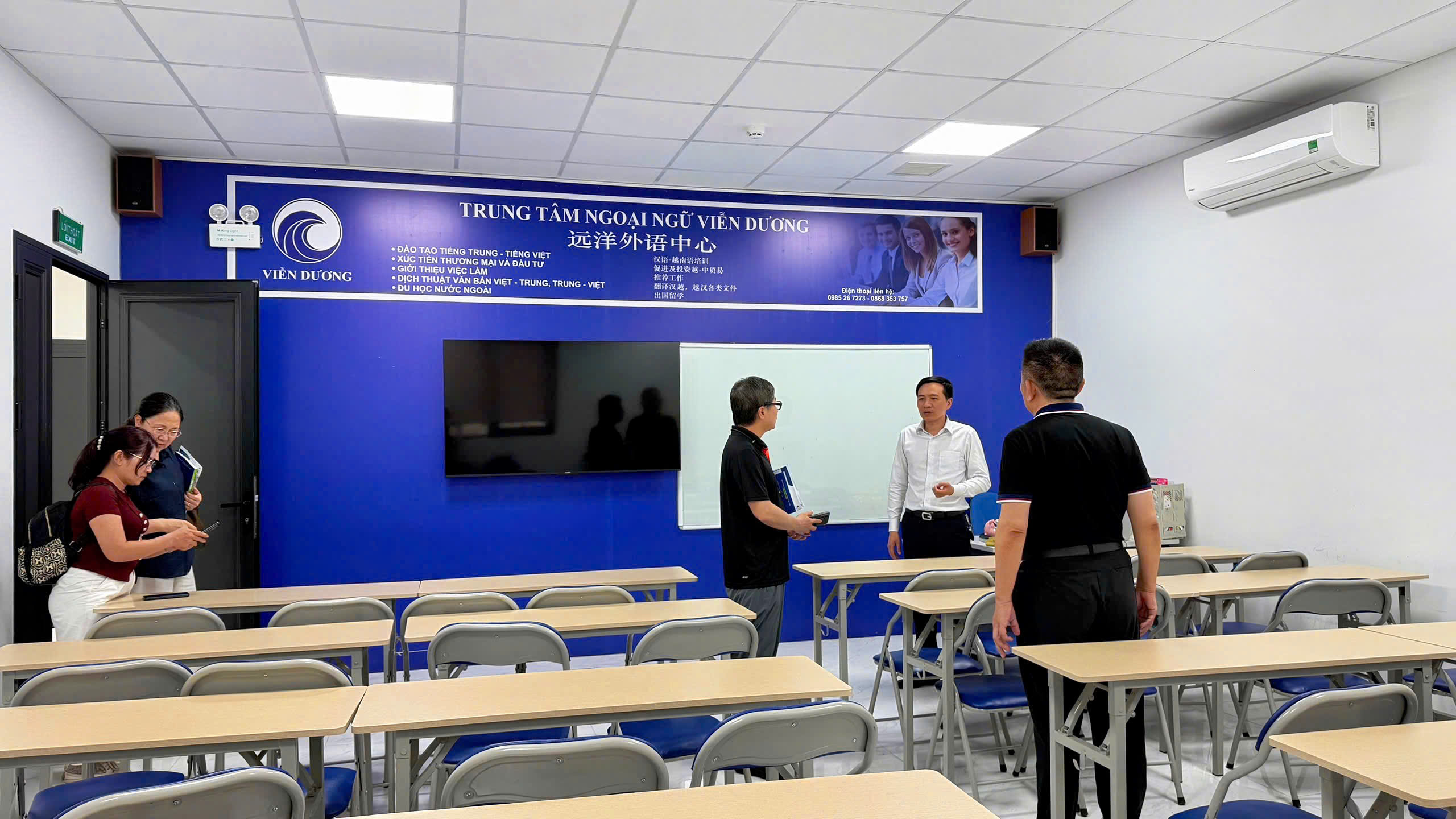 Thúc đẩy hợp tác giáo dục Hoa ngữ Việt - Trung: Trường Hoa kiều Quảng Tây thăm và làm việc tại Viễn Dương<br>推动越中文教育合作:广西华侨学校走访越南远洋 4 z7849879502745 c70d1ad3dfda76ab7c2f747ce3b960f3
